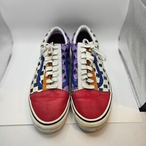 VANS Anaheim Leather Check Old Skool 36 DX Skate Shoes Sneakers /NOA54F39XM US12